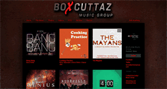 Desktop Screenshot of boxcuttazmusicgroup.bandcamp.com
