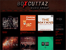 Tablet Screenshot of boxcuttazmusicgroup.bandcamp.com