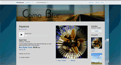 Desktop Screenshot of comablur.bandcamp.com