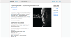 Desktop Screenshot of anthonylamarr.bandcamp.com