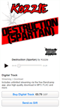 Mobile Screenshot of kozzie.bandcamp.com
