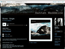 Tablet Screenshot of hannahwaddelow.bandcamp.com