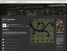 Tablet Screenshot of cathedralbells.bandcamp.com
