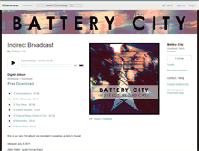 Tablet Screenshot of batterycity.bandcamp.com
