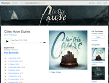 Tablet Screenshot of forthiscause.bandcamp.com