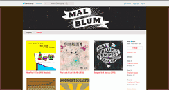 Desktop Screenshot of malblum.bandcamp.com