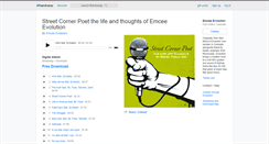 Desktop Screenshot of emceeevolution.bandcamp.com