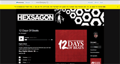 Desktop Screenshot of hexsagon.bandcamp.com