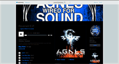 Desktop Screenshot of agneswiredforsound.bandcamp.com