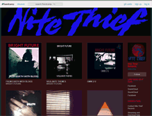 Tablet Screenshot of nitethiefrecords.bandcamp.com
