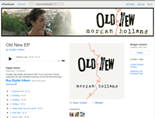 Tablet Screenshot of morganholland.bandcamp.com