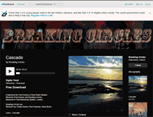 Tablet Screenshot of breakingcircles.bandcamp.com