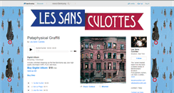 Desktop Screenshot of lessansculottes.bandcamp.com