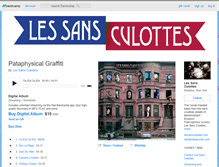 Tablet Screenshot of lessansculottes.bandcamp.com
