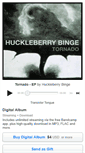 Mobile Screenshot of huckleberrybinge.bandcamp.com