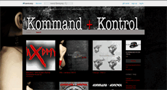 Desktop Screenshot of kommandkontrol.bandcamp.com