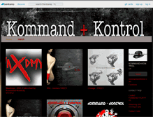 Tablet Screenshot of kommandkontrol.bandcamp.com