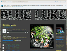 Tablet Screenshot of blueluke.bandcamp.com