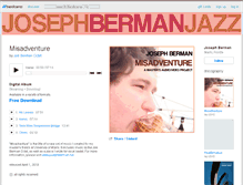 Tablet Screenshot of josephberman.bandcamp.com