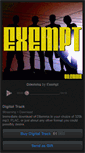 Mobile Screenshot of exempt.bandcamp.com