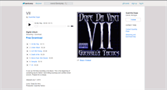 Desktop Screenshot of guerrilladope.bandcamp.com