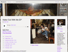 Tablet Screenshot of littleface.bandcamp.com