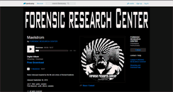 Desktop Screenshot of forensicresearchcenter.bandcamp.com