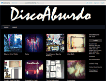 Tablet Screenshot of discoabsurdo.bandcamp.com