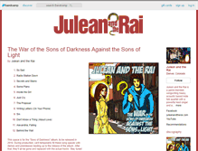 Tablet Screenshot of juleanandtherai.bandcamp.com