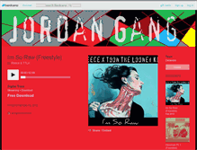 Tablet Screenshot of jordangangordie.bandcamp.com