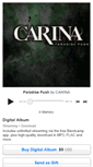 Mobile Screenshot of carina.bandcamp.com
