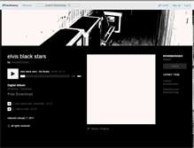 Tablet Screenshot of elvisblackstars.bandcamp.com