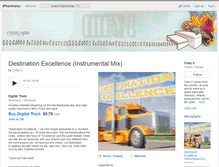 Tablet Screenshot of cobyc.bandcamp.com