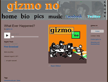 Tablet Screenshot of gizmono.bandcamp.com