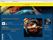 Tablet Screenshot of gwex.bandcamp.com