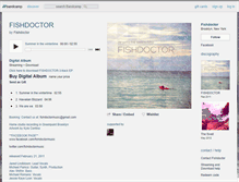 Tablet Screenshot of fishdoctormusic.bandcamp.com