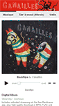 Mobile Screenshot of canailles.bandcamp.com