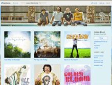 Tablet Screenshot of goldenbloom.bandcamp.com