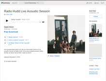 Tablet Screenshot of cubclubuk.bandcamp.com