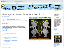Tablet Screenshot of godzpoodlz.bandcamp.com