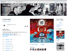 Tablet Screenshot of caseintheory.bandcamp.com