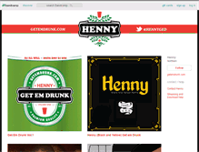 Tablet Screenshot of henny.bandcamp.com