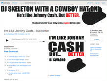 Tablet Screenshot of djskeletonwithacowboyhaton.bandcamp.com