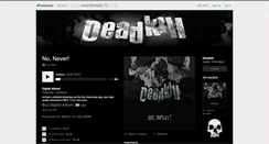 Desktop Screenshot of deadkill.bandcamp.com