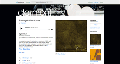 Desktop Screenshot of clairmont.bandcamp.com
