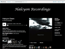 Tablet Screenshot of halcyonrecordings.bandcamp.com
