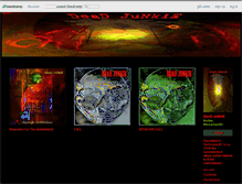 Tablet Screenshot of deadjunkie.bandcamp.com