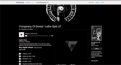 Desktop Screenshot of conspiracyofdenial.bandcamp.com