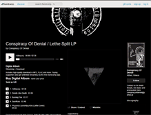 Tablet Screenshot of conspiracyofdenial.bandcamp.com