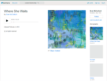 Tablet Screenshot of evanmcculloch.bandcamp.com